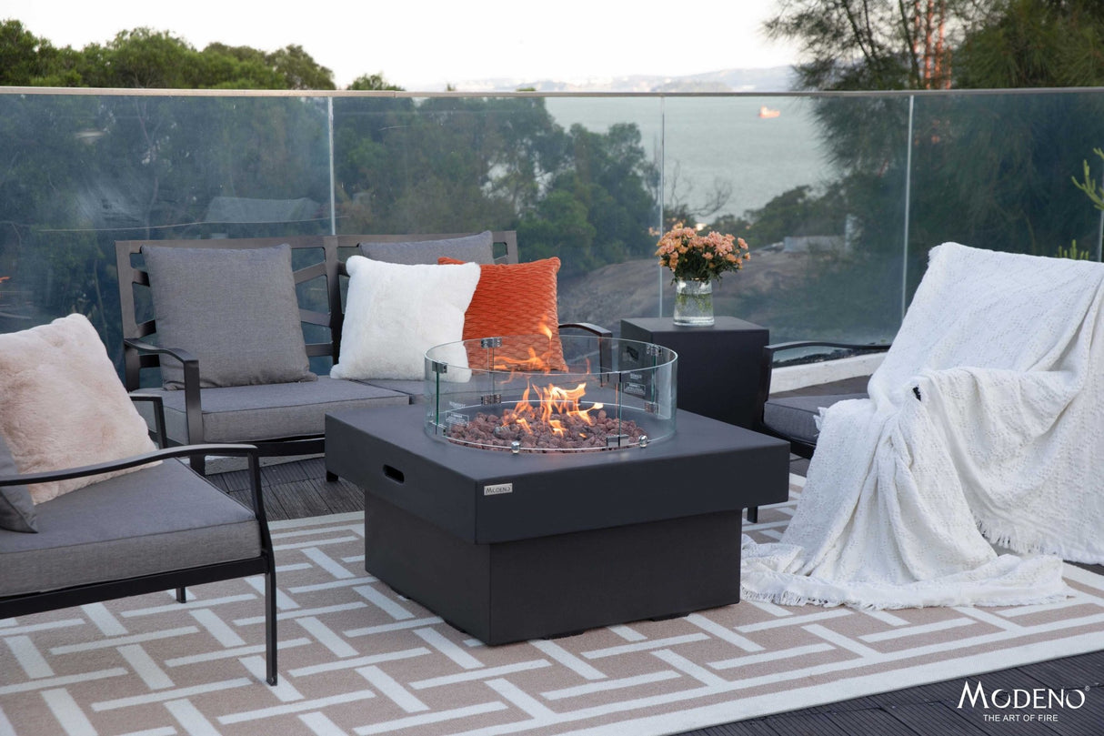 Elementi Modeno Branford Fire Table - Majestic Patio