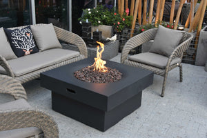 Elementi Modeno Branford Fire Table - Majestic Patio