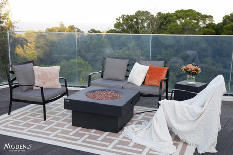 Elementi Modeno Branford Fire Table - Majestic Patio