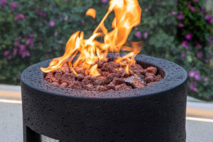 Elementi Modeno Lava Tube Fire Pit - Majestic Patio