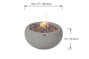 Elementi Modeno Newbridge Fire Bowl - Majestic Patio