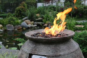 Elementi Modeno Pompeii Fire Pit Column - Majestic Patio