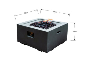 Elementi Modeno Ridgefield Fire Pit - Majestic Patio