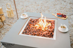 Elementi Modeno Westport Fire Table - Majestic Patio