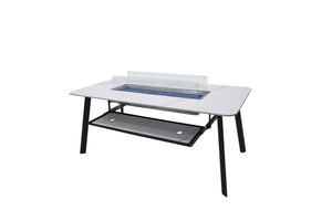 Elementi Oslo Marble Porcelain Dining Table - Majestic Patio