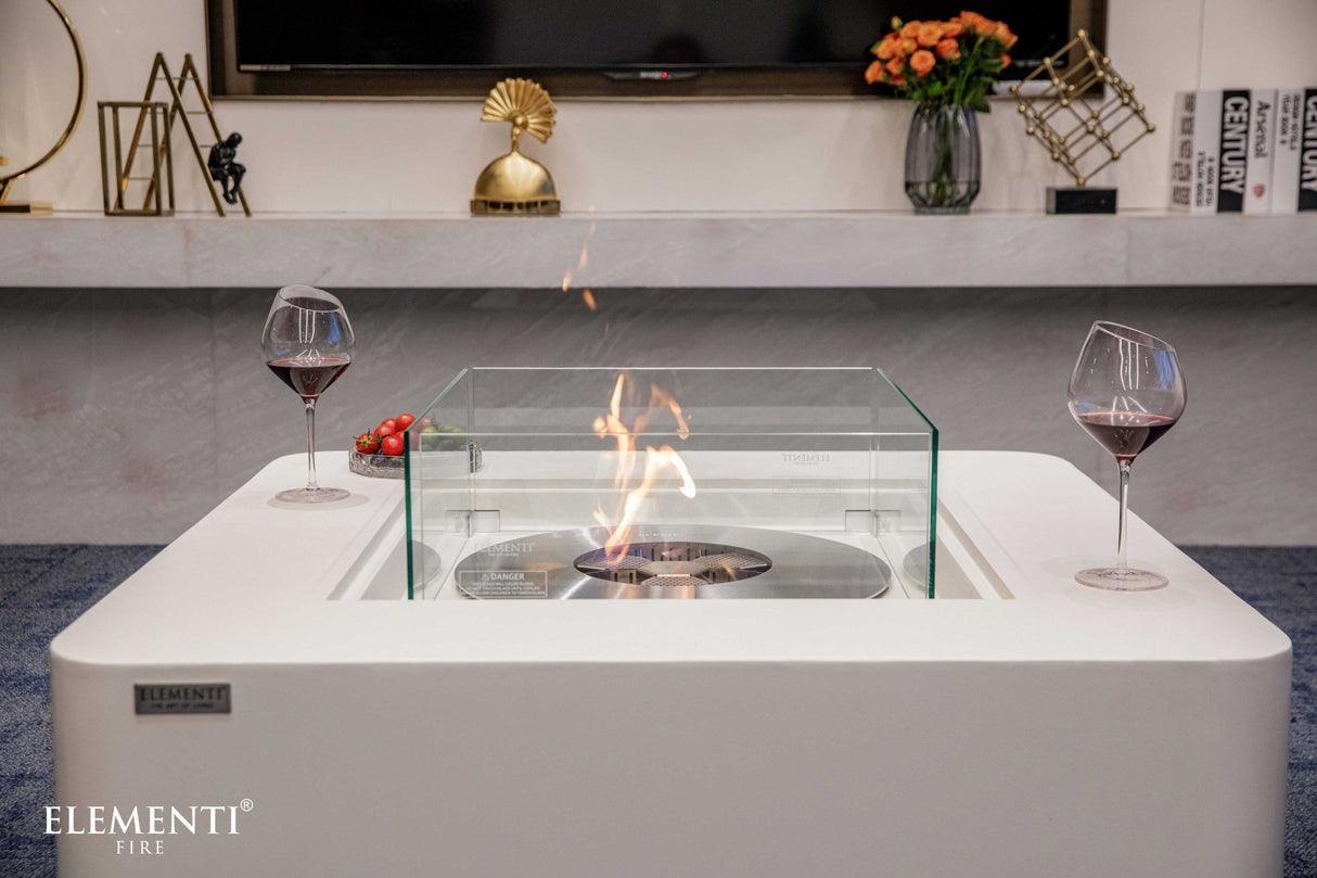 Elementi Perth Ethanol Fire Table - Majestic Patio