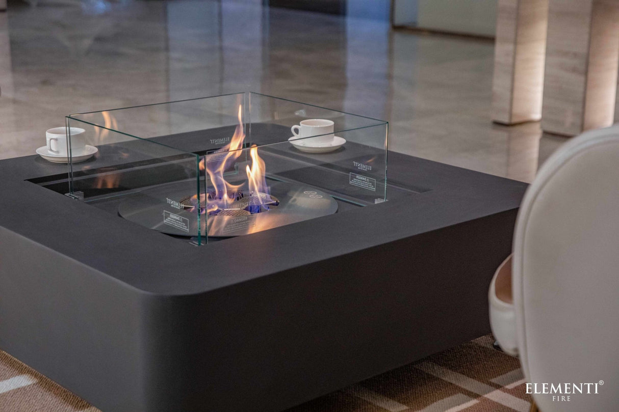 Elementi Perth Ethanol Fire Table - Majestic Patio