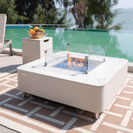 Elementi Porcelain Tank cover - Majestic Patio