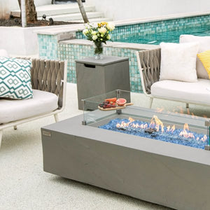 Elementi Square Tank Cover - Majestic Patio