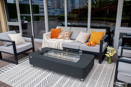 Elementi Sydney Ethanol Fire Table - Majestic Patio