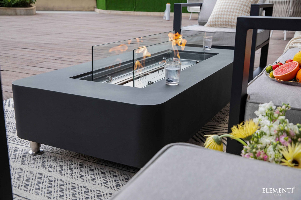 Elementi Sydney Ethanol Fire Table - Majestic Patio