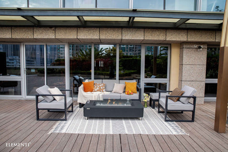 Elementi Sydney Ethanol Fire Table - Majestic Patio