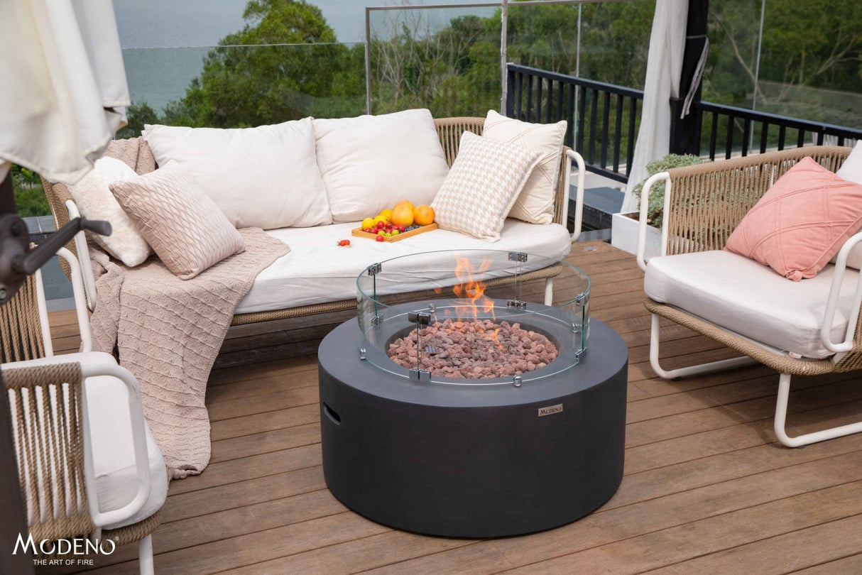 Elementi Venice Fire Table - Majestic Patio