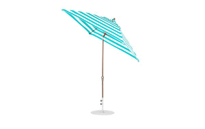 Essential Fiberglass Umbrella - 7.5' Square Crank Auto Tilt - Majestic Patio