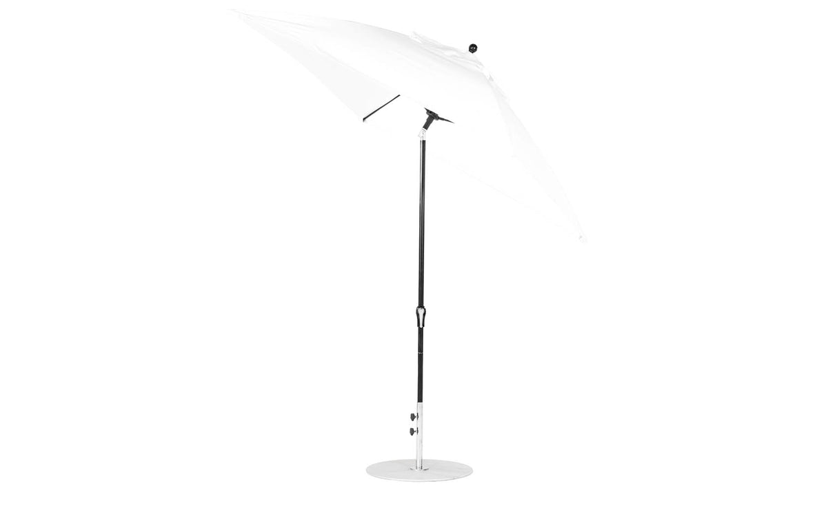 Essential Fiberglass Umbrella - 7.5' Square Crank Auto Tilt - Majestic Patio