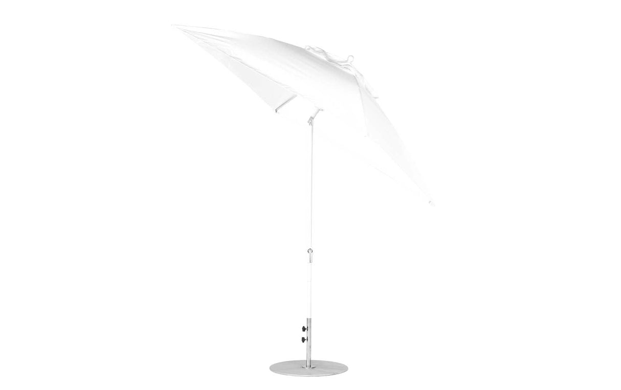 Essential Fiberglass Umbrella - 7.5' Square Crank Auto Tilt - Majestic Patio