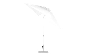 Essential Fiberglass Umbrella - 7.5' Square Crank Auto Tilt - Majestic Patio