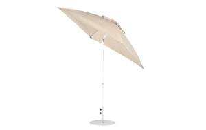 Essential Fiberglass Umbrella - 7.5' Square Crank Auto Tilt - Majestic Patio