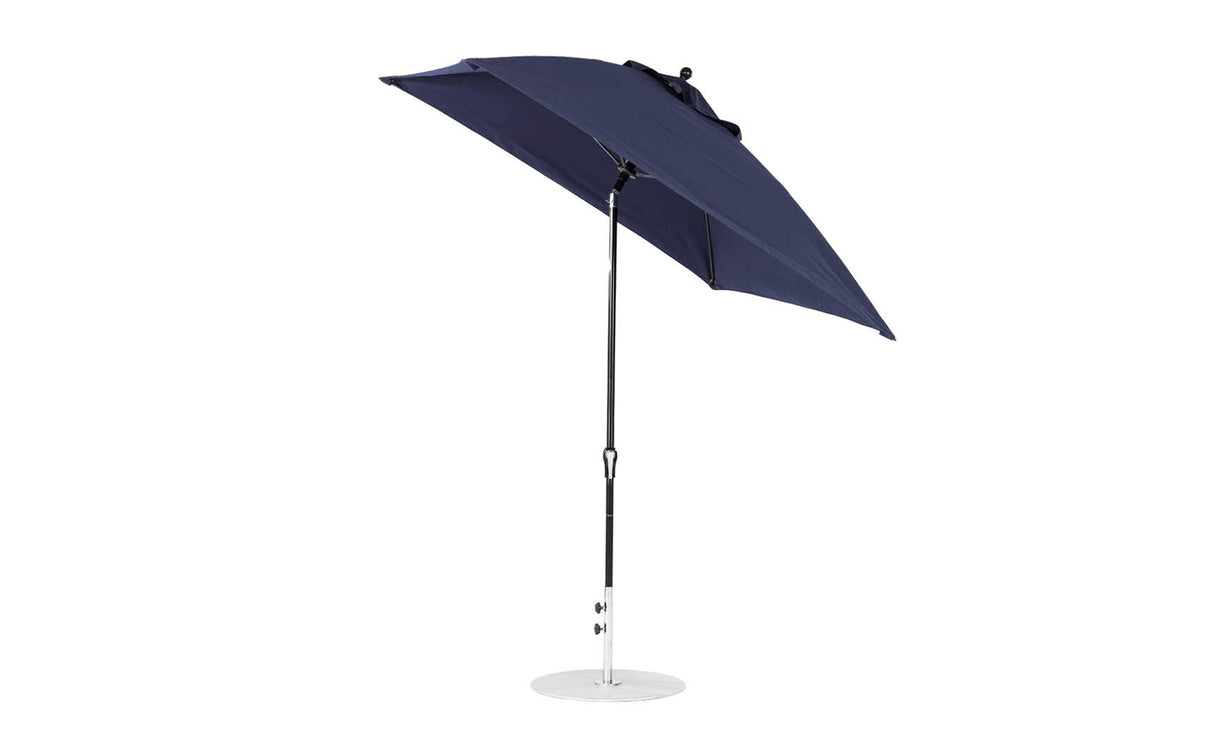 Essential Fiberglass Umbrella - 7.5' Square Crank Auto Tilt - Majestic Patio