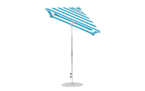 Essential Fiberglass Umbrella - 7.5' Square Crank Auto Tilt - Majestic Patio