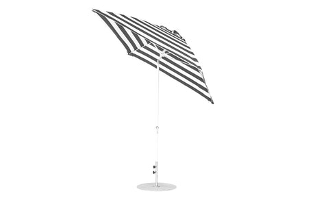 Essential Fiberglass Umbrella - 7.5' Square Crank Auto Tilt - Majestic Patio