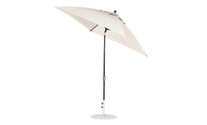 Essential Fiberglass Umbrella - 7.5' Square Crank Auto Tilt - Majestic Patio