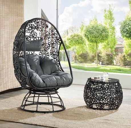 Hikre Patio Lounge Chair & Side Table - Majestic Patio