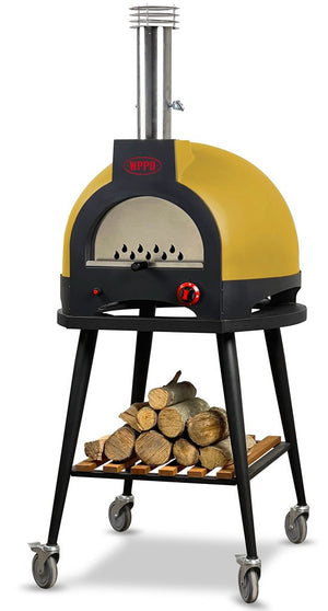 Infinity 50 Hybrid Refractory Cooking Oven Faro Yellow - Majestic Patio