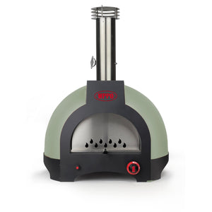 Infinity 66 Hybrid Refractory Cooking Oven Olive Green - Majestic Patio