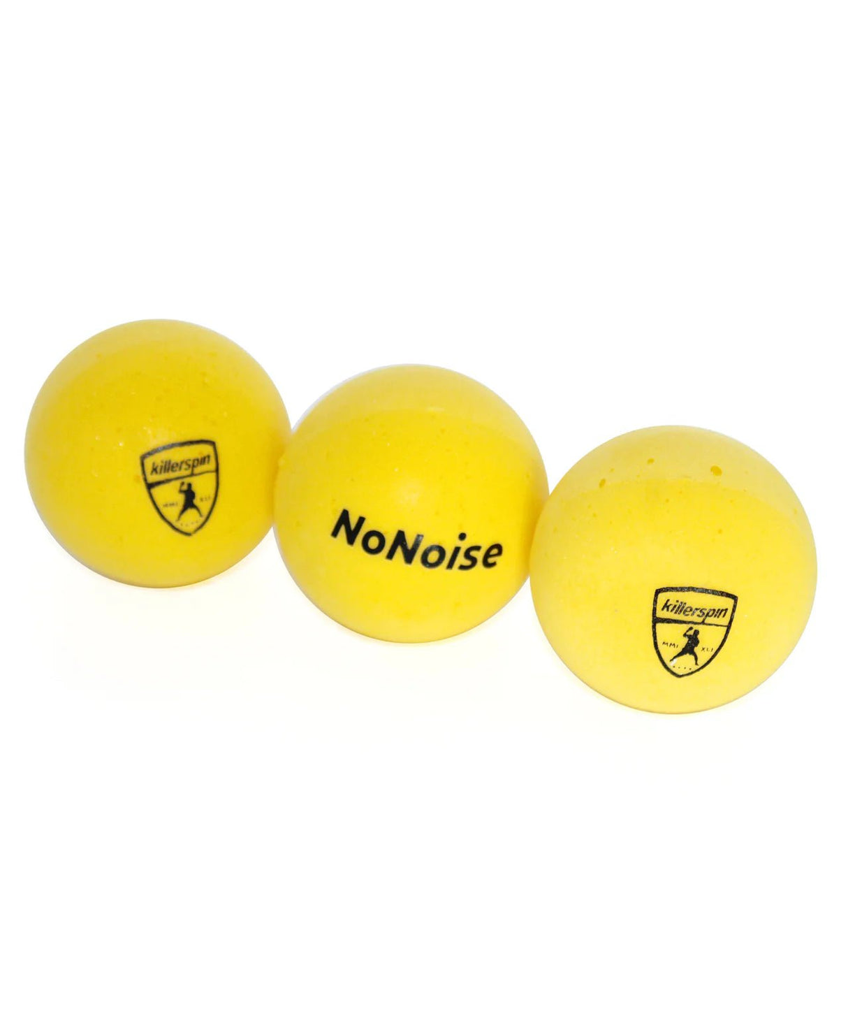 Killerspin NoNoise Ping Pong Balls – Pack of 3 balls - Majestic Patio