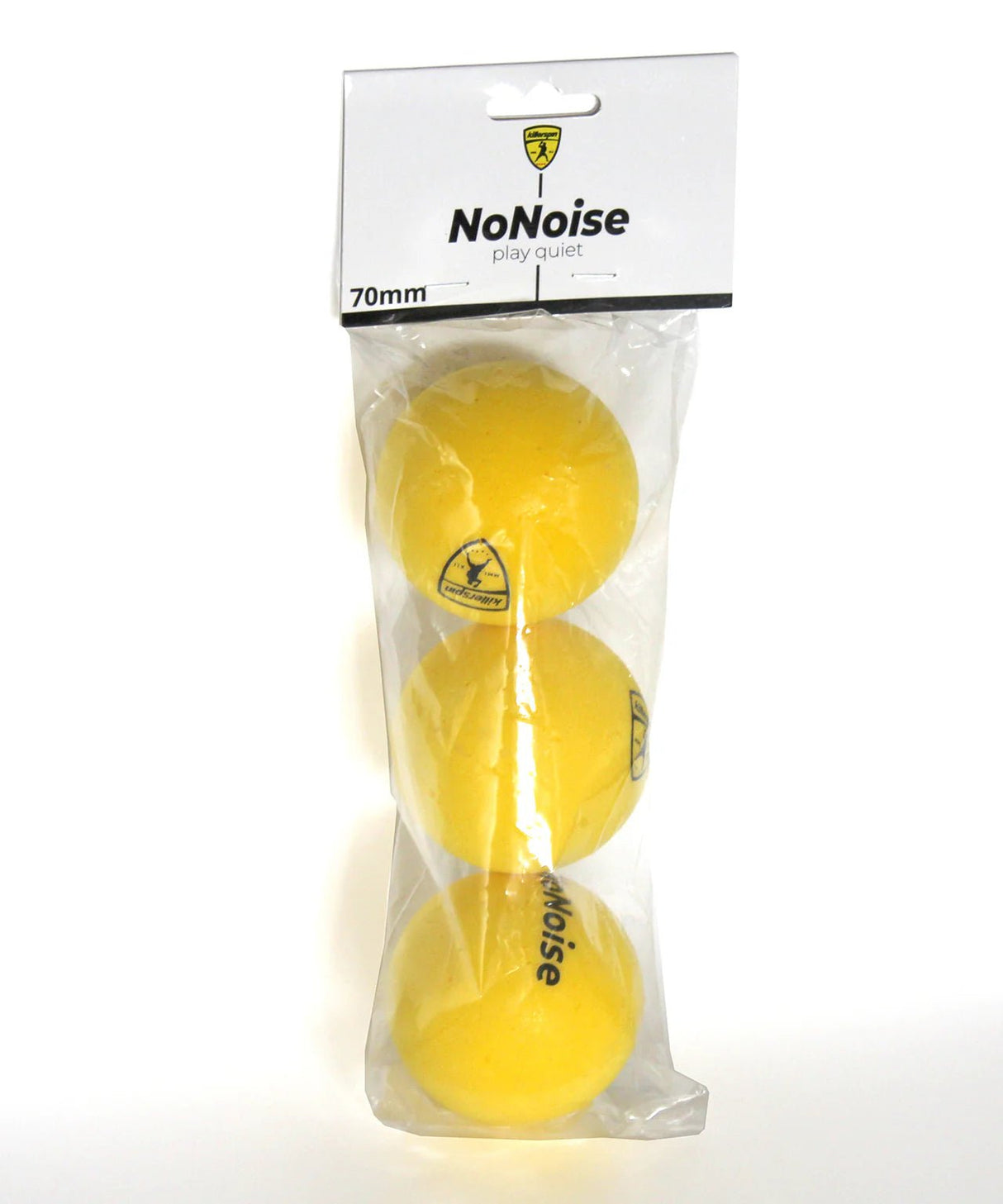 Killerspin NoNoise Ping Pong Balls – Pack of 3 balls - Majestic Patio