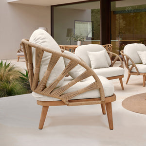 Krabi Armchair with Sunbrella Cushion - Majestic Patio