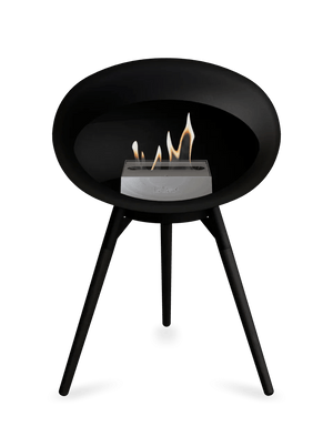 Le Feu - Dome Black Ground Wood Low - Fireplace - Majestic Patio