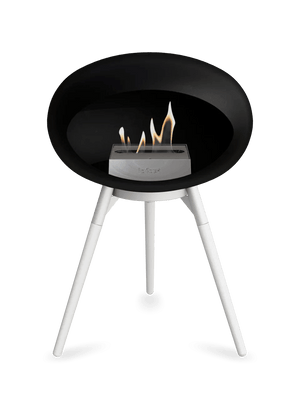 Le Feu - Dome Black Ground Wood Low - Fireplace - Majestic Patio