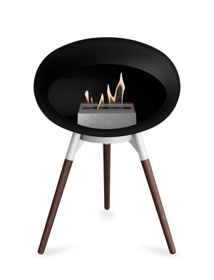 Le Feu - Dome Black Ground Wood Low - Fireplace - Majestic Patio