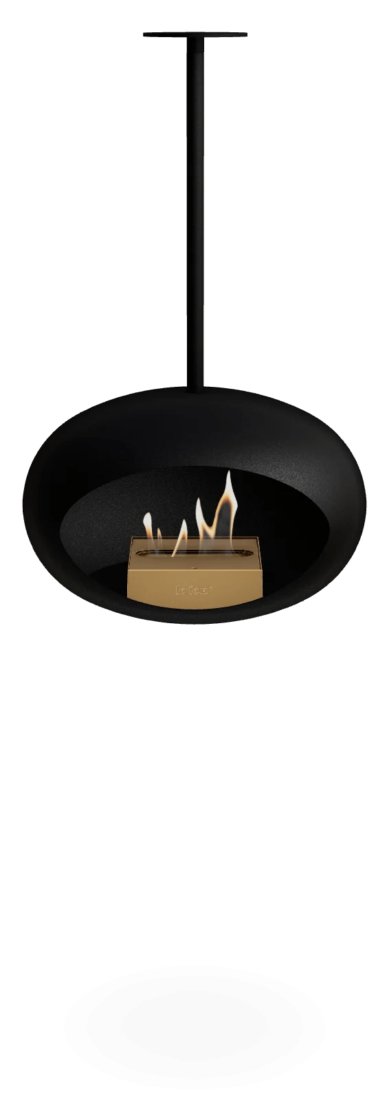 Le Feu - Dome Black Sky Indoor/Outdoor - Fireplace - Majestic Patio