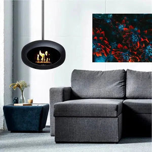 Le Feu - Dome Black Sky Indoor/Outdoor - Fireplace - Majestic Patio