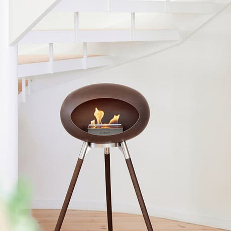 Le Feu - Dome Mocca Ground Wood Low - Fireplace - Majestic Patio