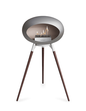 Le Feu - Dome Nickel Ground Wood High - Fireplace - Majestic Patio