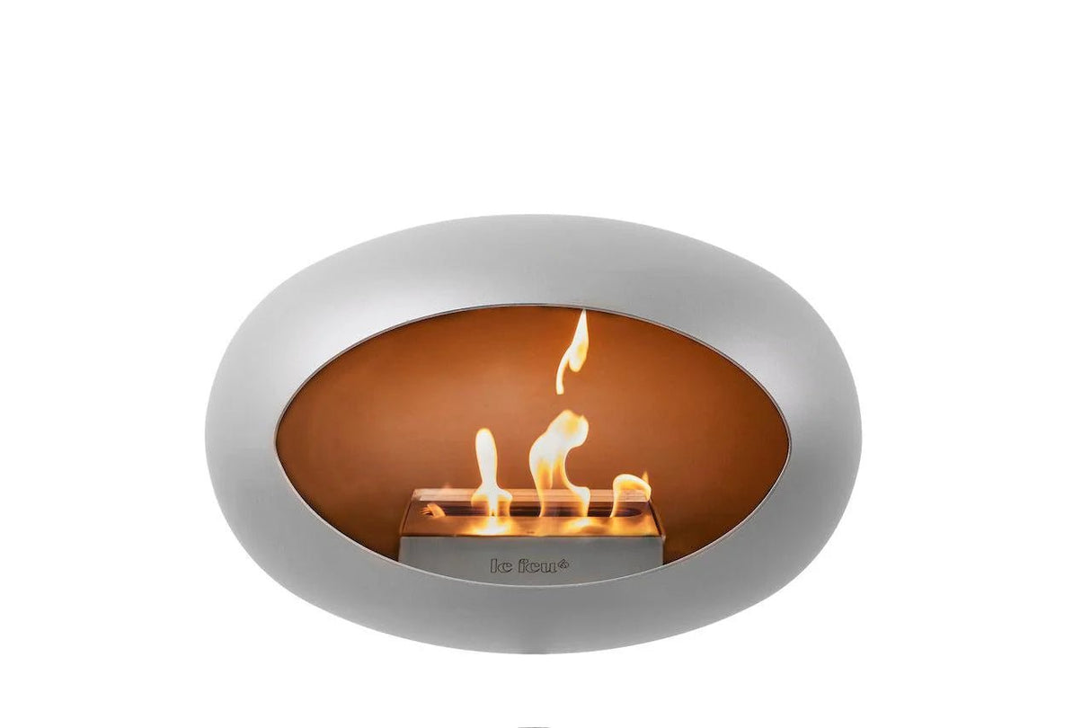 Le Feu - Dome Nickel Ground Wood High - Fireplace - Majestic Patio