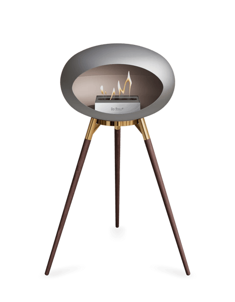 Le Feu - Dome Nickel Ground Wood High - Fireplace - Majestic Patio