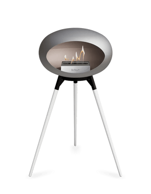 Le Feu - Dome Nickel Ground Wood High - Fireplace - Majestic Patio