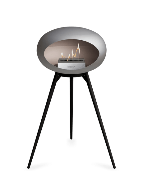 Le Feu - Dome Nickel Ground Wood High - Fireplace - Majestic Patio