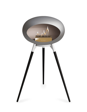 Le Feu - Dome Nickel Ground Wood High - Fireplace - Majestic Patio