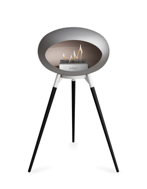 Le Feu - Dome Nickel Ground Wood High - Fireplace - Majestic Patio