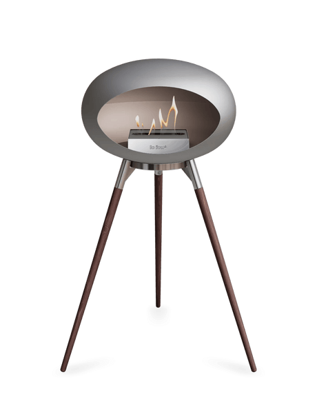 Le Feu - Dome Nickel Ground Wood High - Fireplace - Majestic Patio