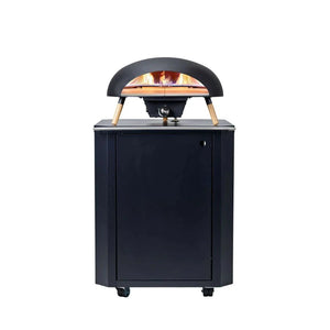 Le Feu - Turtle Black Gas Powered Pizza Oven - Majestic Patio