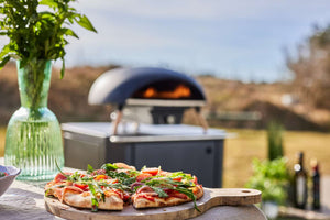 Le Feu - Turtle Black Gas Powered Pizza Oven - Majestic Patio