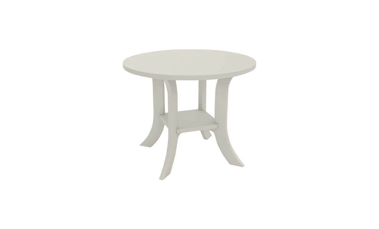 Ledge Lounger Legacy Round Side Table - Majestic Patio