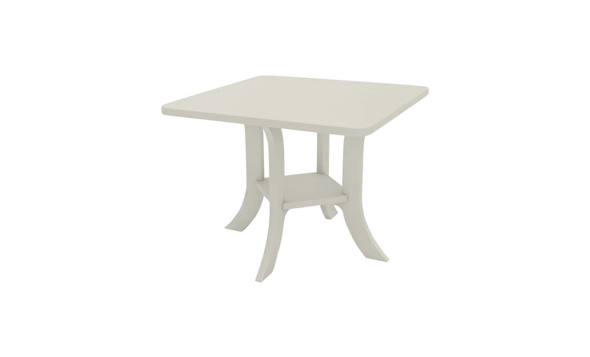 Ledge Lounger Legacy Square Side Table - Majestic Patio